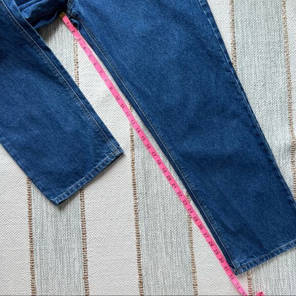 Carhartt Blue Straight Leg Relaxed Fit Jeans Men’s 40 x 32 - Picture 3 of 9